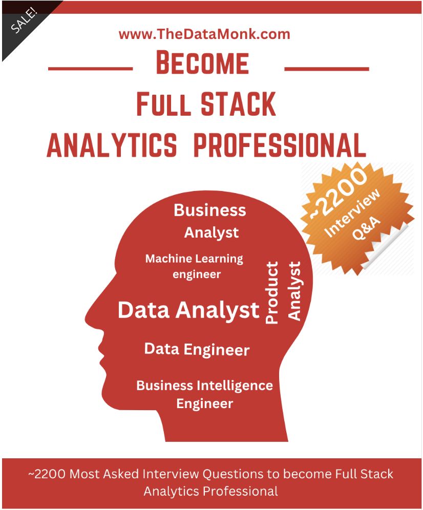 Full Stack Analytics Professional e-book